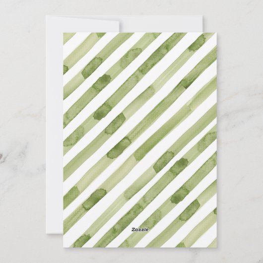 Moderne Waterverf Script Merry and Bright Holiday  Feestdagenkaart (Achterkant)