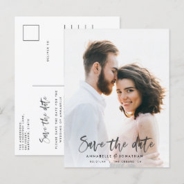 Moderne waterverf scripttypografie bruiloft invita uitnodiging briefkaart