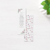 Moderne Waterverf Spiritueel BijbelBladwijzer Mini Visitekaartjes (Bureau)