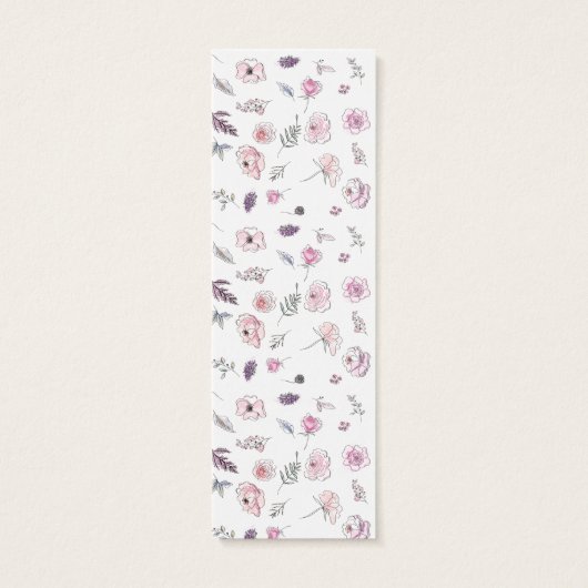 Moderne Waterverf Spiritueel BijbelBladwijzer Mini Visitekaartjes (Achterkant)