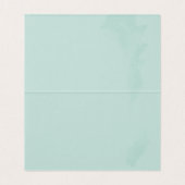 Moderne Waterverf Splashes Wedding Kaart (Binnenkant ongevouwen)