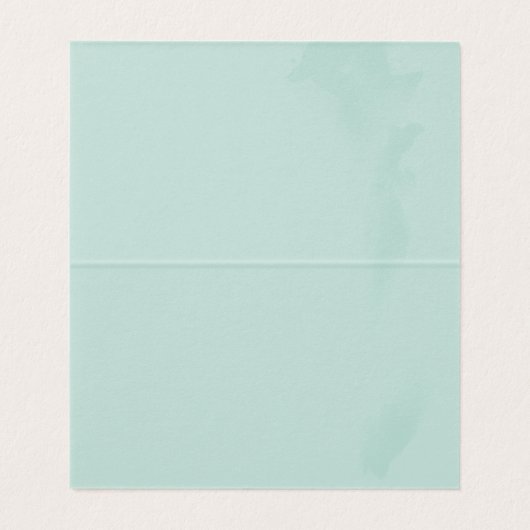 Moderne Waterverf Splashes Wedding Kaart (Binnenkant ongevouwen)