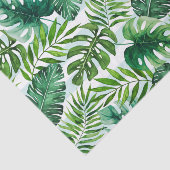 Moderne Waterverf tropisch botanisch Tissuepapier (Detail)