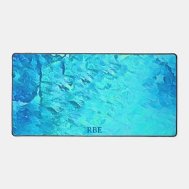 Moderne Waterverf Tropische Oceaan thema ontwerp Bureaumat