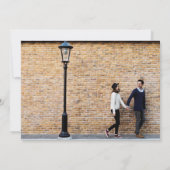 Moderne Waterverf | Uitnodiging voor weddenschappe (Achterkant)