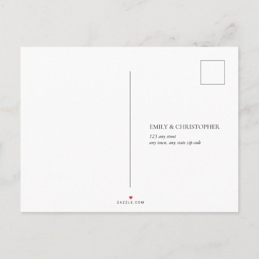 Moderne Waterverf van de Wilde Zomer RSVP Uitnodiging Briefkaart (Achterkant)