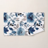 Moderne Waterverf van flora en fauna Bad Handdoek (Handdoek)