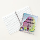 Moderne waterverf van het notitieboek van gekleurd (Binnen)