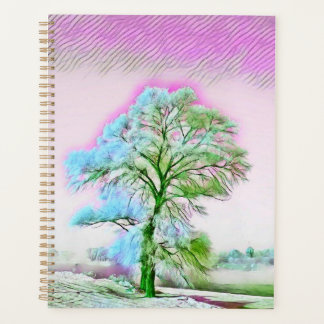 Moderne waterverf van het notitieboek van gekleurd