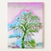 Moderne waterverf van het notitieboek van gekleurd (Achterkant)