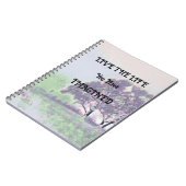 Moderne waterverf van het notitieboek van gekleurd (Linkerzijde)