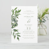 Moderne Waterverf van het Ontwerp Kaart (Staand voorkant)