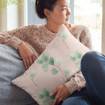 Moderne Waterverf verliest patroon Accent Kussen<br><div class="desc">Moderne Waterverf verliest patroon</div>