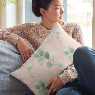 Moderne Waterverf verliest patroon Accent Kussen