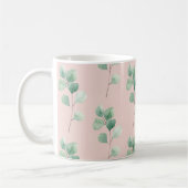 Moderne Waterverf verliest patroon Koffiemok (Links)