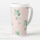 Moderne Waterverf verliest patroon Latte Mok (Rechterhoek)