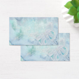 Moderne Waterverf vlinder Visitekaartje