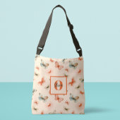 Moderne Waterverf vlinders Crossbody Tas