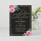 Moderne Waterverf voor zwart-wit en goudkleuren -  Kaart (Staand voorkant)