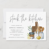 Moderne Waterverf voorraad het Vrijgezellenfeest v Kaart (Voorkant)