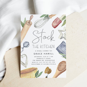 Moderne Waterverf voorraad het Vrijgezellenfeest v Kaart