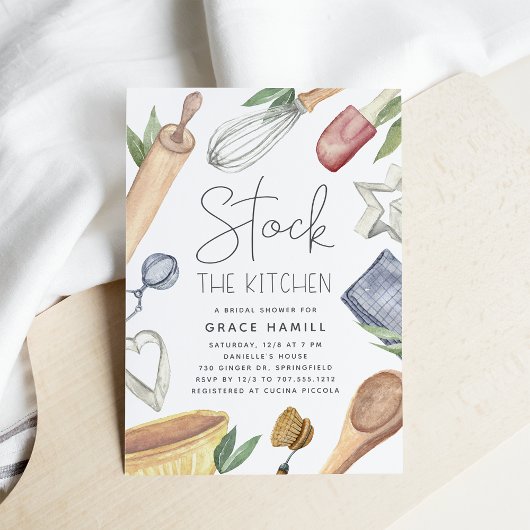 Moderne Waterverf voorraad het Vrijgezellenfeest v Kaart