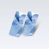 Moderne Waterverf Vormt Bruiloft Website Kaart