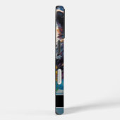 Moderne Waterverf Winter Wolf  naam Case-Mate iPhone Case (Achterkant / Rechts)