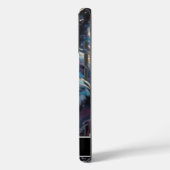 Moderne Waterverf Winter Wolf  naam Case-Mate iPhone Case (Achterkant / Links)