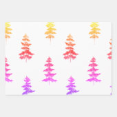 Moderne Waterverf winterroze kerstmis Inpakpapier Vel (Voorkant)