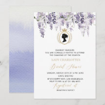 Moderne waterverf wisteria bloemen regency tijdper