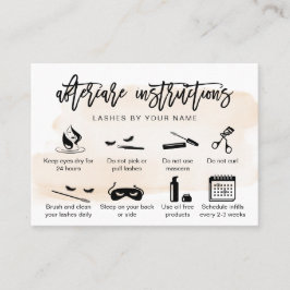 Moderne wazige roze nazorgkaart, uitbreiding van h visitekaartje