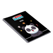 Moderne We bare Bears Panda Kids Notitieboek (Rechterzijde)