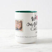 Moderne 'We Love Our Godmother' aangepaste mok met (Center)