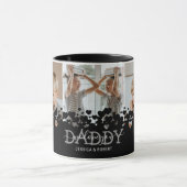 Moderne We Love You Daddy Foto Mok (Midden)