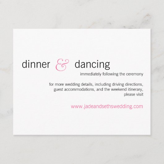 moderne webprofielkaart voor daisy informatiekaartje (Voorkant)