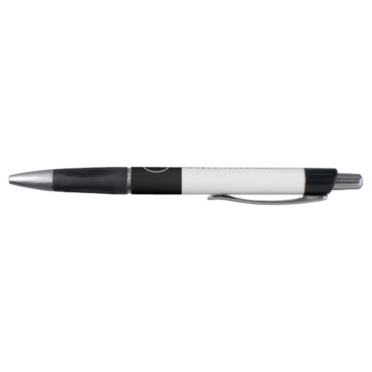 Moderne website Logo van Black Company White Peach Pen (Bodem)