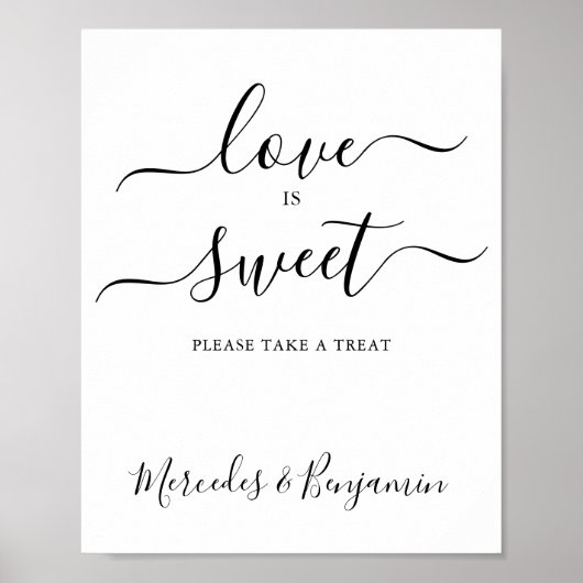 Moderne weddenschap is een leuk persoonlijk tintje poster (Voorkant)