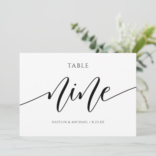 Moderne weddenschappen kaart (Staand voorkant)