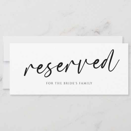 Moderne weddenschappen met voorbehouden handschrif (Achterkant)