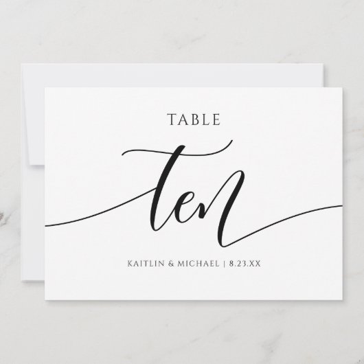 Moderne weddenschapsomvang - 10 kaart (Achterkant)