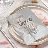 Moderne Wedding Foto Zitplaatsen Grafiek