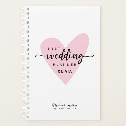 Moderne weddingplanner planner (Voorkant)