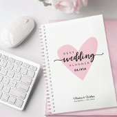Moderne weddingplanner planner