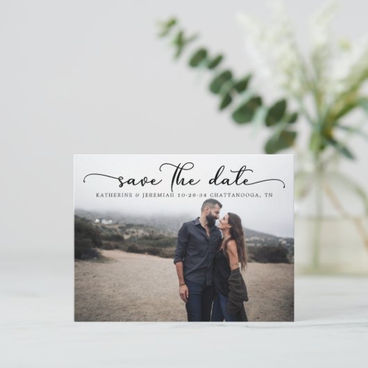 Moderne weduwschap van het Manuscript sparen de Da Briefkaart (Staand voorkant)