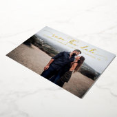 Moderne weduwschap van het Manuscript sparen de Da Folie Uitnodiging (Gedraaid)