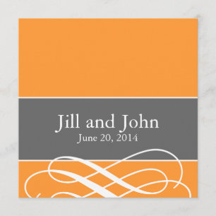 Moderne weduwschappen Oranje grijze uitvindingen Kaart