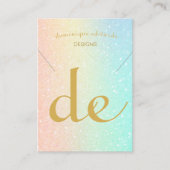 Moderne weergave van Ketting Visitekaartje (Voorkant)