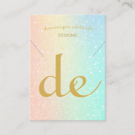 Moderne weergave van Ketting Visitekaartje