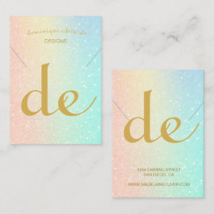 Moderne weergave van Ketting Visitekaartje